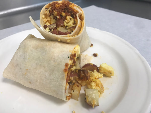 Chorizo Breakfast Burrito