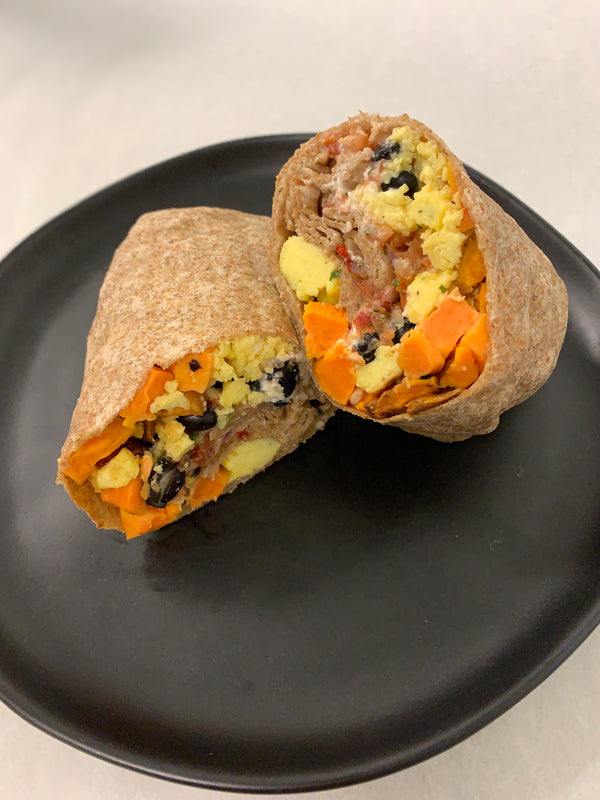 Vegetarian Breakfast Burrito