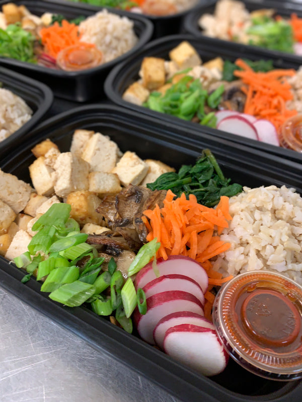 Vegan - Tofu Bibimbap