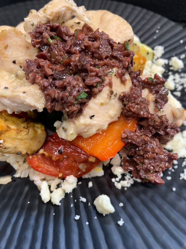 Mediterranean Chicken Sheet Pan Meal